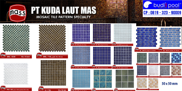 PT Budi s Pool Jual  Mosaic Keramik  Mass  Kuda Laut