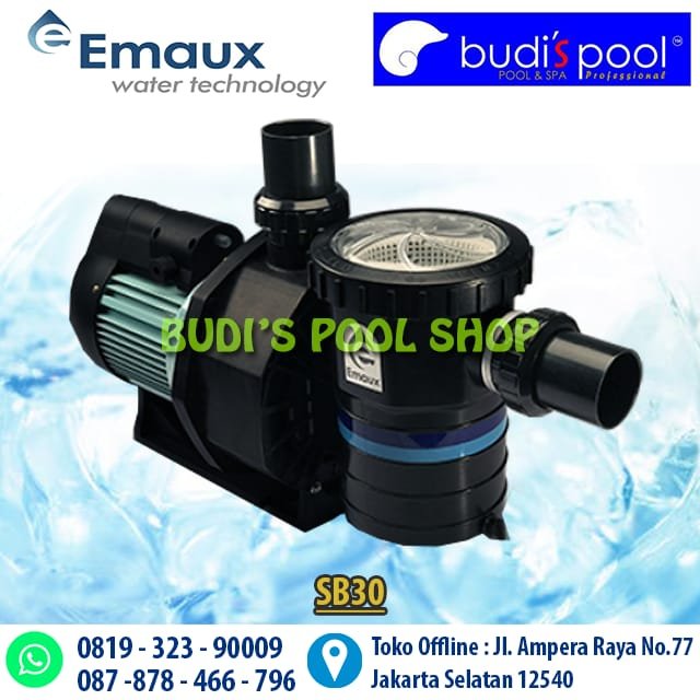JUAL Pompa Kolam Renang EMAUX 3 HP SB30