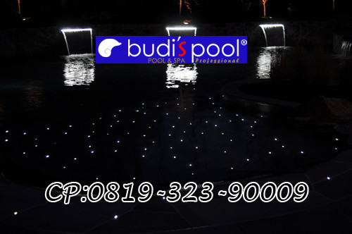 Jasa Kontraktor Kolam Renang Fiber Optic di Indonesia Budi's Pool