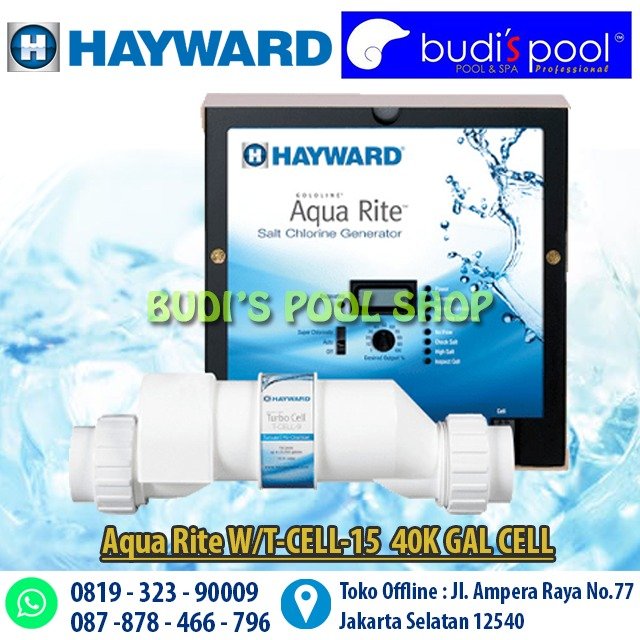 Jual Salt Chlorinator Hayward Aqua Rite di Indonesia Budispoolshop