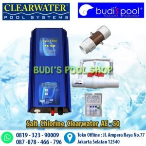 Jual Ionizer Kolam Renang Salt Chlorine Clearwater AE50 Budi'spool