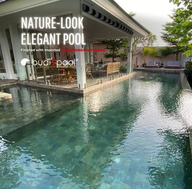 Jasa Kontraktor Pembuatan Kolam Renang Nature Look and Elegant Pool di Bandung