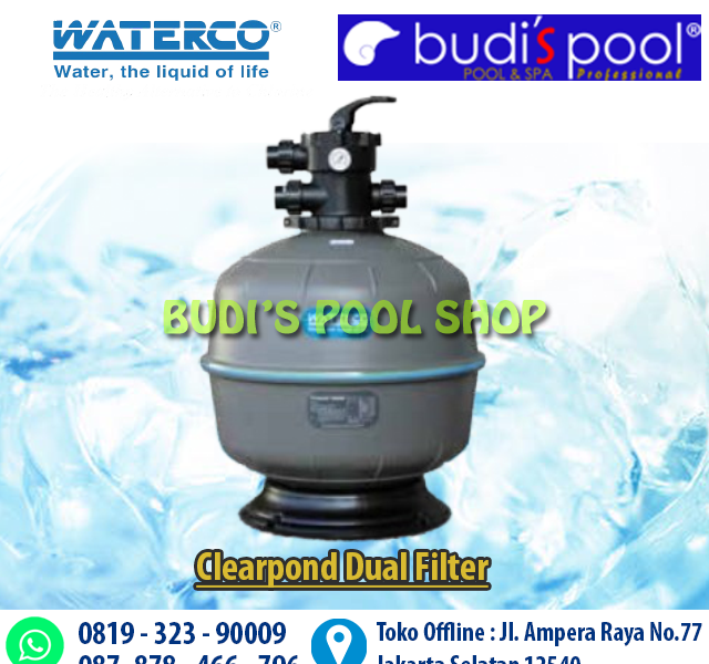 Distributor Jual Pompa dan Filter Waterco Authorized Terbaik di Jakarta, Medan, Pantai Indah Kapuk, Bali, Bandung, Yogyakarta, Semarang, Batam, Palembang, Lampung, Banten, Bogor, Jakarta Pusat, Jakarta Selatan, Jakarta Barat, Sukabumi, Indonesia