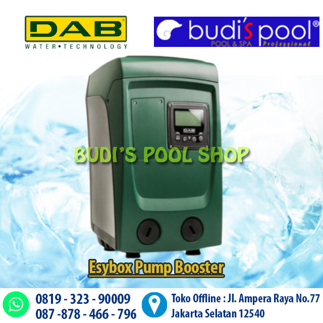 Distributor Jual Pompa Inverter DAB dan Waterco Terbaik di Jakarta, Meda, Bali, Bandung, Yogyakarta, Semarang, Batam, Indonesia
