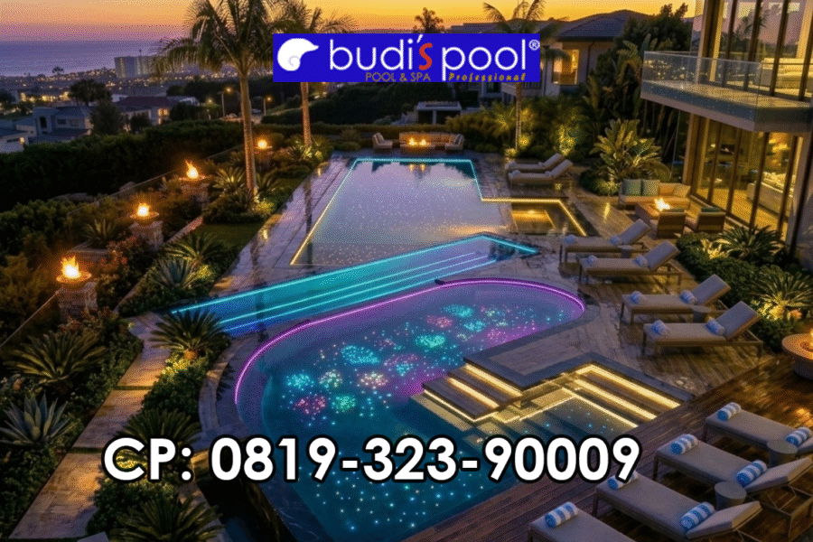 Specialist Fiber Optic Kolam Renang di Bali, Sumbawa, Raja Ampat, Bajawa, Lombok, Ubud, Denpasar, Kuta, Makassar, Palu, Manado, Maluku, Indonesia